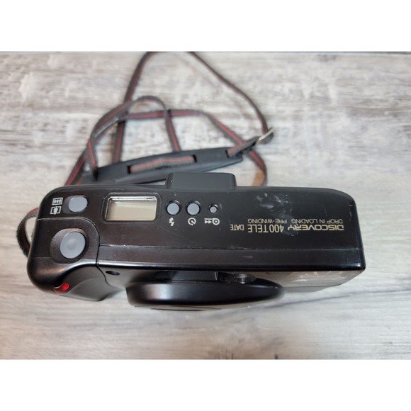 Fuji Discovery 400 Tele Handheld Multi Auto Focus 35/80mm Film Camera For Parts - Picture 2 of 6